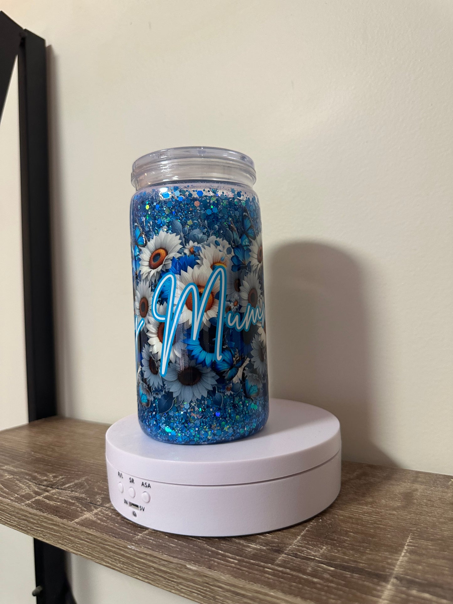 16oz boy mumma snow globe