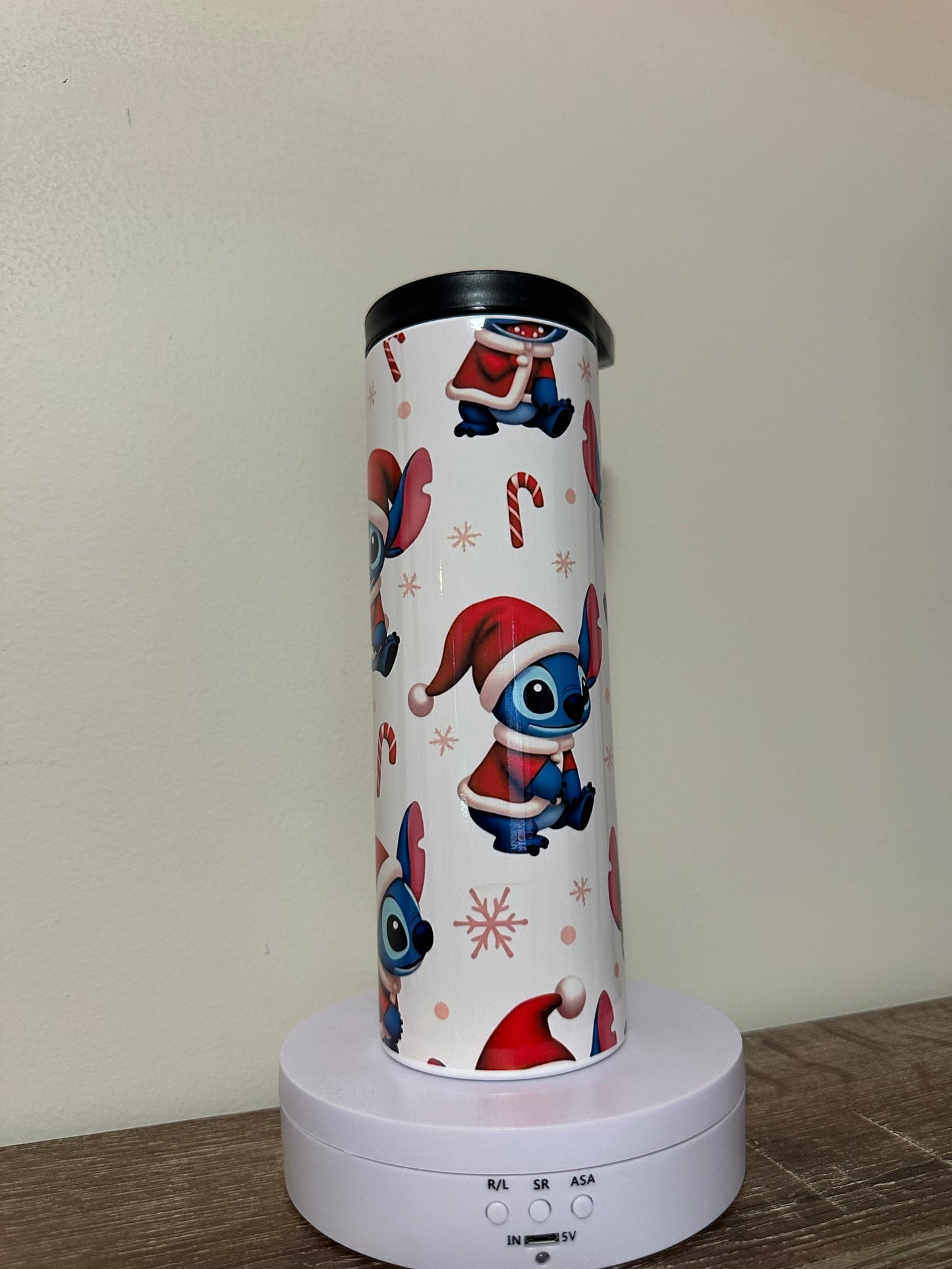 Christmas stitch 20oz tumbler/drink bottle